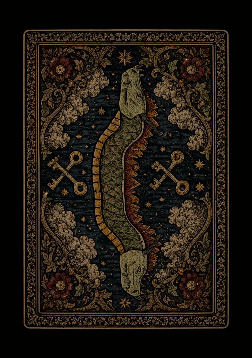 The back of the deck